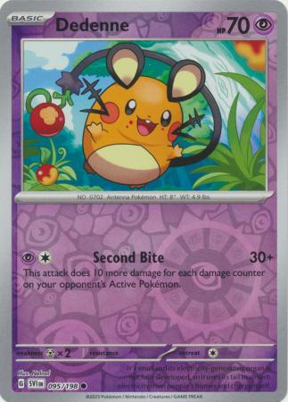Dedenne 95/198 Reverse Holo | Scarlet & Violet | Pokemon Card