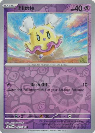 Flittle 102/198 Reverse Holo | Scarlet & Violet