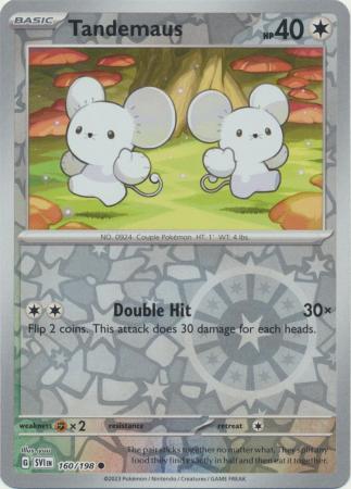 Buy Tandemaus | Scarlet & Violet | Pokemon Card Australia  Brickheads  Collectables