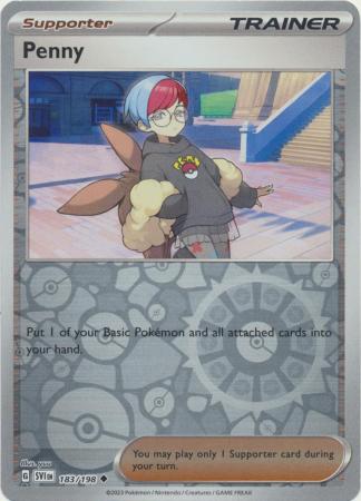 Penny 183/198 Reverse Holo | Scarlet & Violet | Pokemon Card