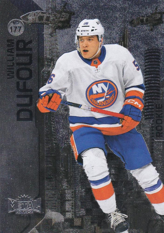 William Dufour #177 New York Islanders | 2023-24 SkyBox Metal Universe | NHL Trading Card
