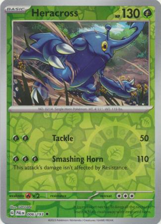 heracross pokemon card Buy Heracross | Paldea Evolved
