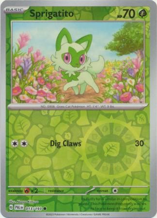 sprigatito holographic card Buy Sprigatito | Paldea Evolved
