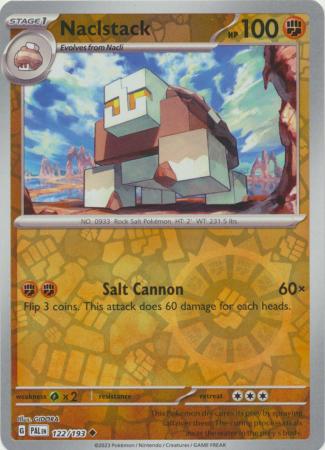 Naclstack 122/193 Reverse Holo | Paldea Evolved | Pokemon Card