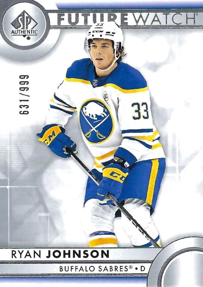 Ryan Johnson #178 Buffalo Sabres | 2023-24 SP Authentic | NHL Trading Card