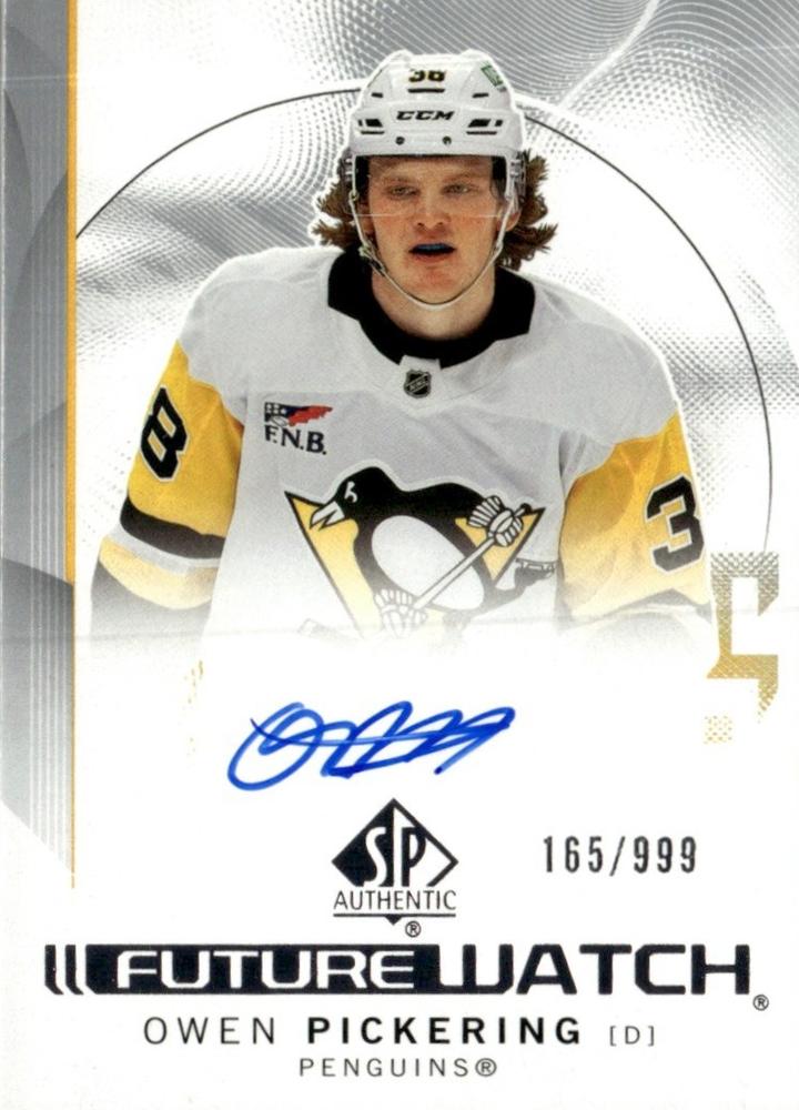 Owen Pickering #178 Pittsburgh Penguins | 2024-25 SP Authentic | NHL Trading Card