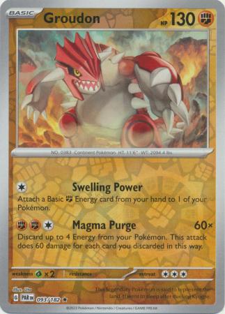 Buy Groudon Rare | Paradox Rift