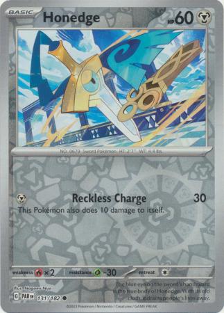 honedge mcdonald's pokemon card Buy Honedge Common | Paradox Rift