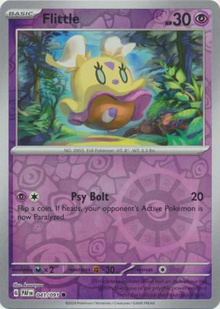 Flittle 41/91 Reverse Holo | Paldean Fates | Pokemon Card
