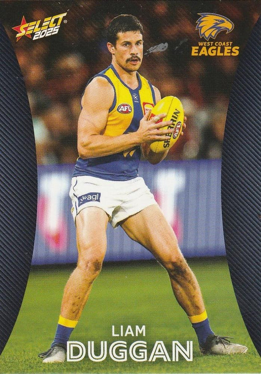 Liam Duggan #179 West Coast Eagles | 2025 Select AFL Footy Stars | Trading Card