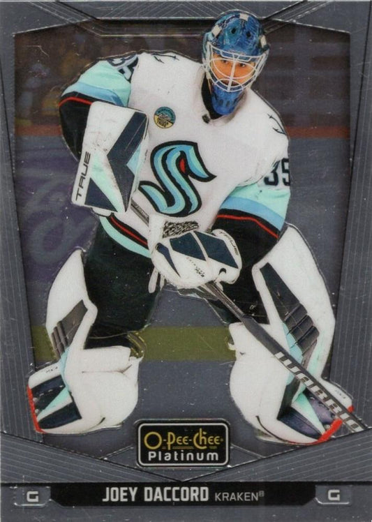 Joey Daccord #179 Seattle Kraken | 2024-25 O-Pee-Chee Platinum | NHL Trading Card