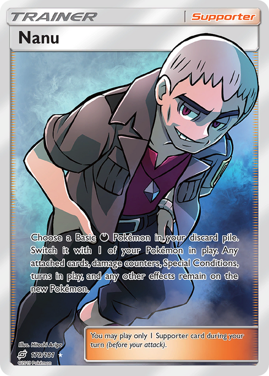 Nanu 179/181 Rare Ultra | Team Up | Pokemon Card