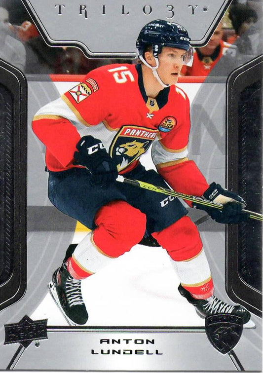 Anton Lundell #17 Florida Panthers | 2023-24 Upper Deck Trilogy | NHL Trading Card