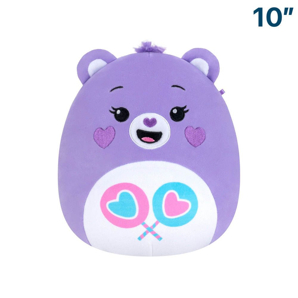 Share Bear ~ Carebears 10" Squishmallow Plush