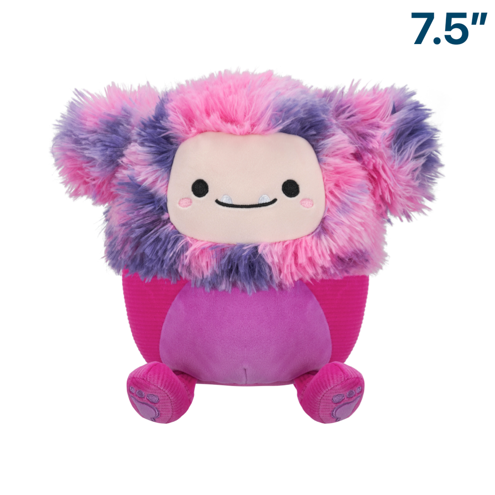 Woxie the Magenta Bigfoot ~ 7.5" Squishmallow Plush