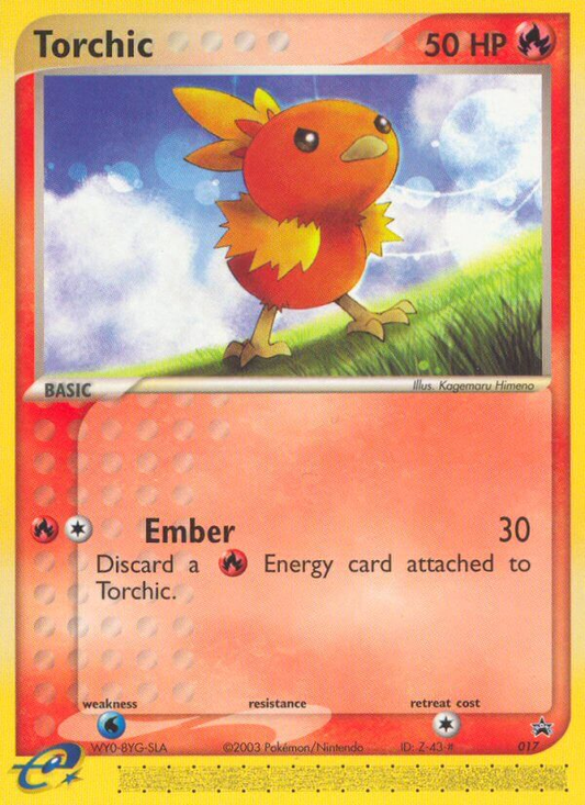 Torchic #17 Promo | Nintendo Black Star Promos | Pokemon Card