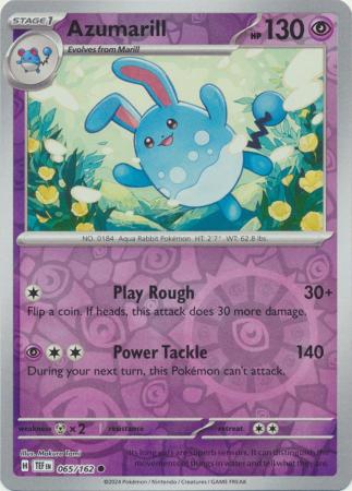 Buy Azumarill | Temporal Forces | Pokemon Card Australia Brickheads Collectables Buy Azumarill | Temporal Forces | Pokemon Card Australia Brickheads Collectables
