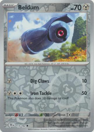 shiny beldum pokemon card Beldum