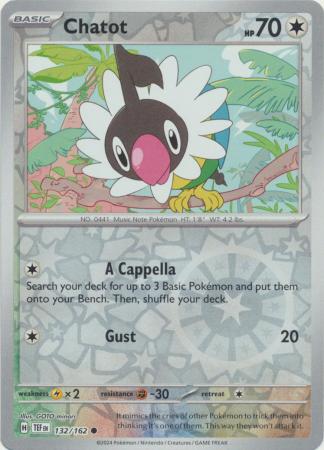 Buy Chatot Common | Temporal Forces | Pokemon Card Australia Brickheads Collectables Buy Chatot Common | Temporal Forces | Pokemon Card Australia Brickheads Collectables