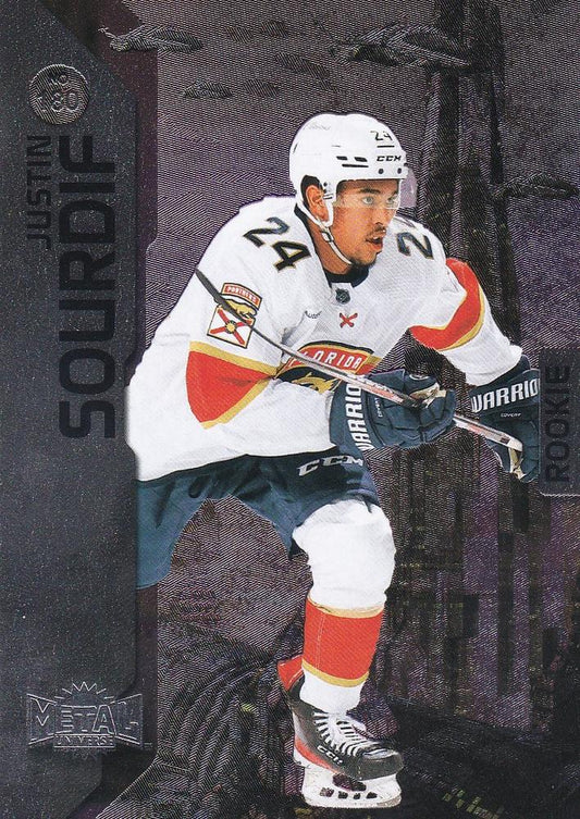 Justin Sourdif #180 Florida Panthers | 2023-24 SkyBox Metal Universe | NHL Trading Card
