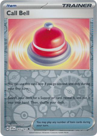 Call Bell 165/191 Reverse Holo | Surging Sparks | Pokemon Card