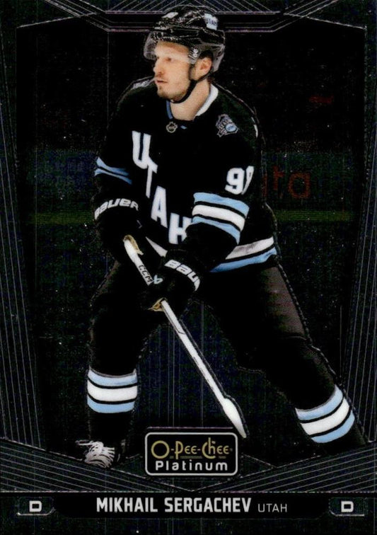 Mikhail Sergachev #181 Utah Hockey Club | 2024-25 O-Pee-Chee Platinum | NHL Trading Card