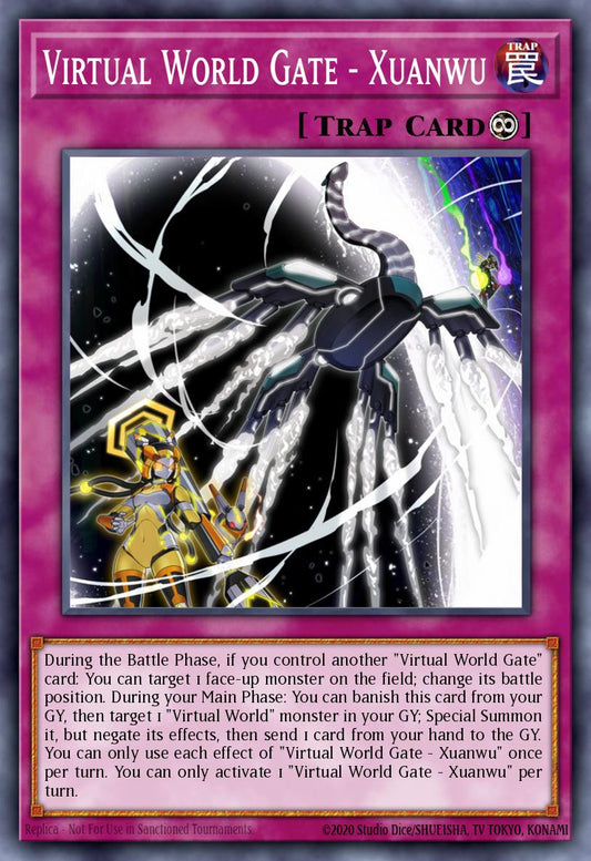 Virtual World Gate Xuanwu - MP22-EN042 Super Rare | Yu-Gi-Oh! Card