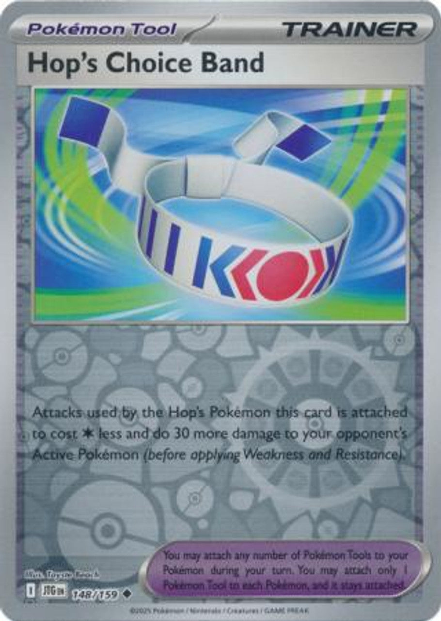 Hop's Choice Band 148/159 Reverse Holo | Journey Together | Pokemon Card