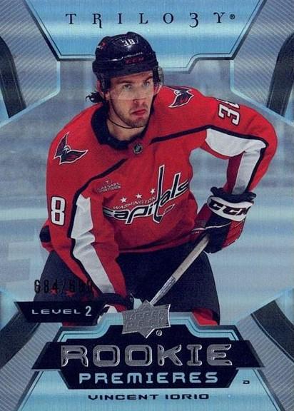 Vincent Iorio #182 Washington Capitals | 2023-24 Upper Deck Trilogy | NHL Trading Card