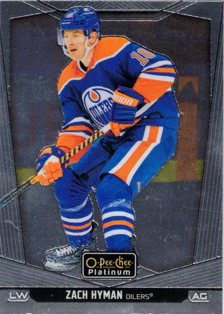 Zach Hyman #182 Edmonton Oilers | 2024-25 O-Pee-Chee Platinum | NHL Trading Card