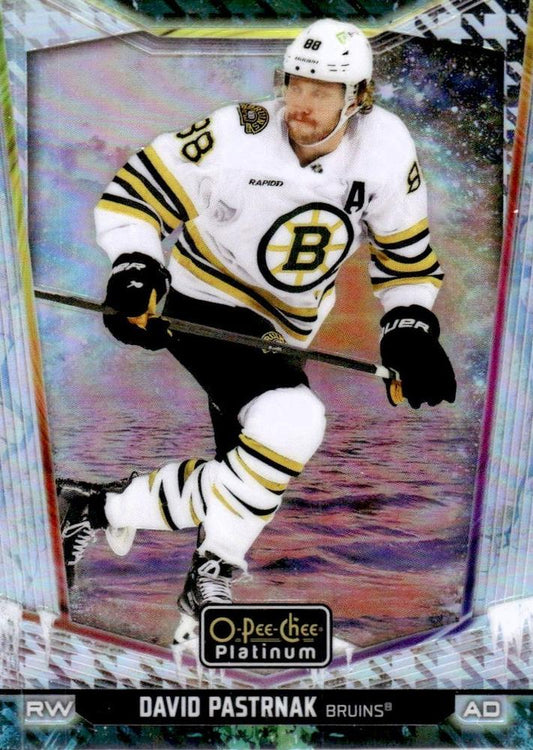 David Pastrnak #183 Boston Bruins | 2024-25 O-Pee-Chee Platinum | NHL Trading Card