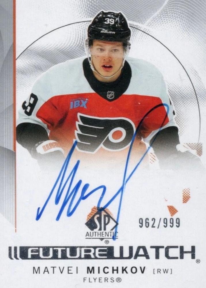 Matvei Michkov #185 Philadelphia Flyers | 2024-25 SP Authentic | NHL Trading Card