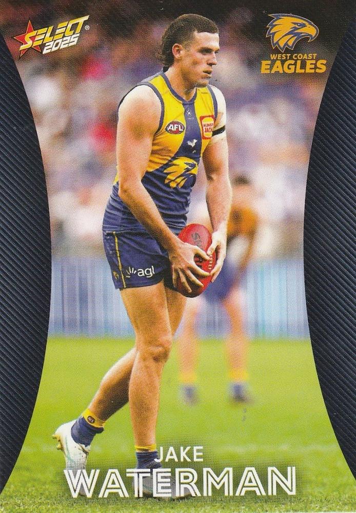 Jake Waterman #186 West Coast Eagles | 2025 Select AFL Footy Stars | Trading Card