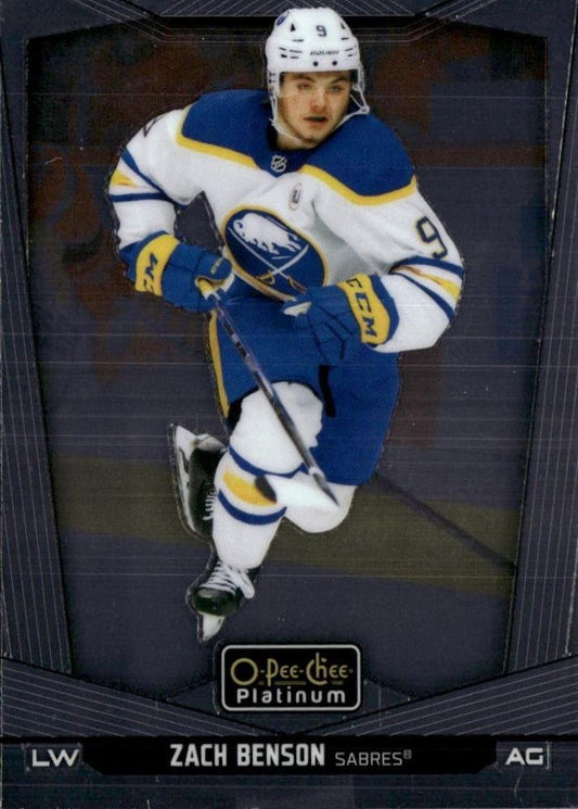 Zach Benson #186 Buffalo Sabres | 2024-25 O-Pee-Chee Platinum | NHL Trading Card