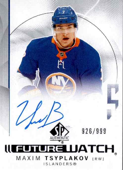 Maxim Tsyplakov #186 New York Islanders | 2024-25 SP Authentic | NHL Trading Card