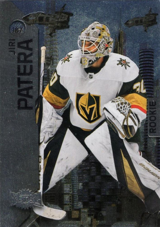 Jiri Patera #187 Vegas Golden Knights | 2023-24 SkyBox Metal Universe | NHL Trading Card