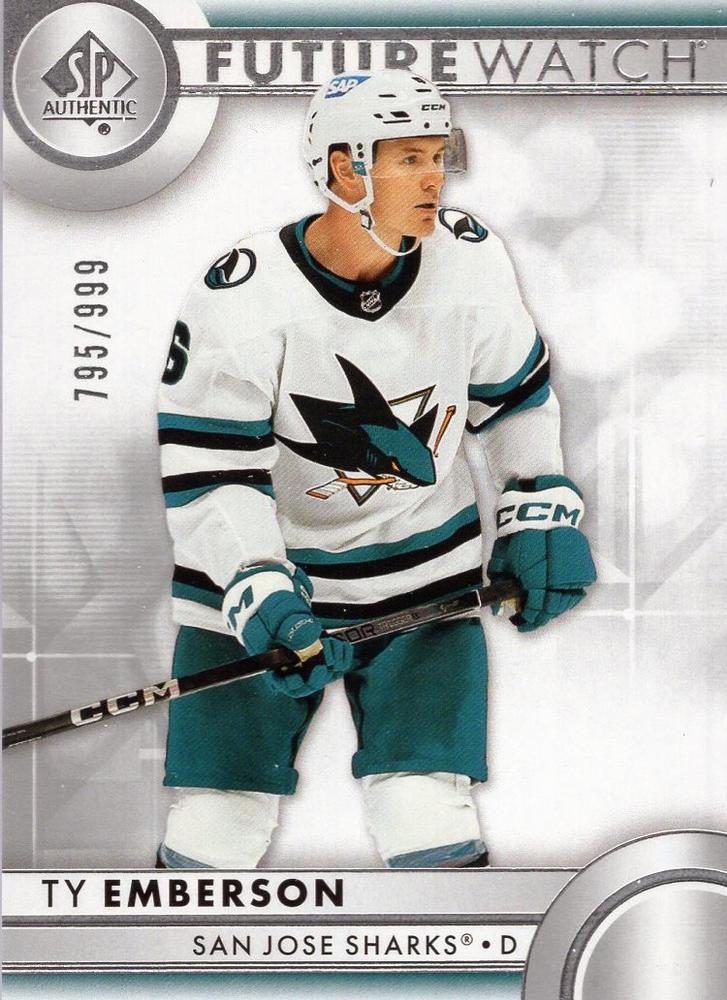 Ty Emberson #188 San Jose Sharks | 2023-24 SP Authentic | NHL Trading Card