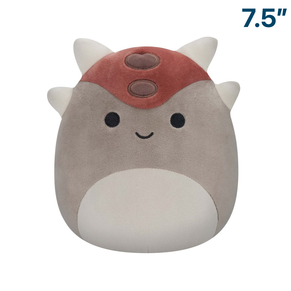 Brown Grey Ankylosaurus Dinosaur ~ 7.5" Squishmallow Plush ~ PRE-ORDER ~ LIMIT 1 PER CUSTOMER