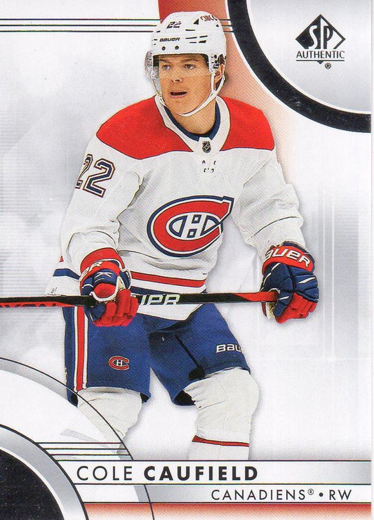 Cole Caufield #18 Montreal Canadiens | 2023-24 SP Authentic | NHL Trading Card