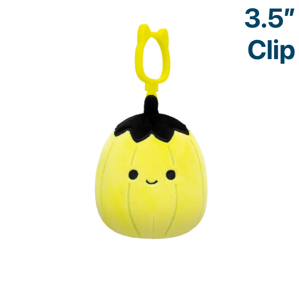 Walt the Pumpkin ~ Halloween 3.5" Clip On Squishmallow Plush