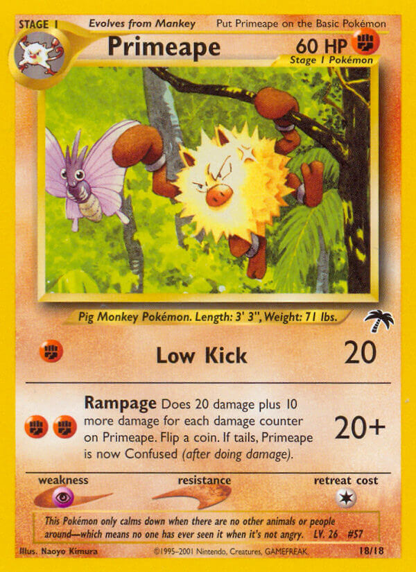 Primeape 18/18 | Southern Islands | Pokemon Card