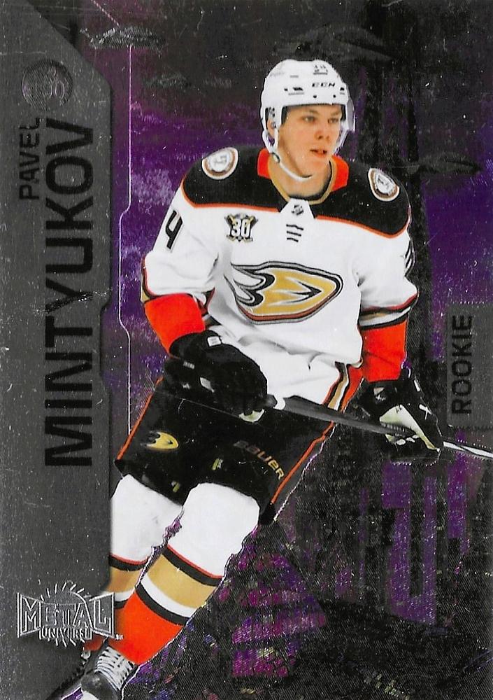 Pavel Mintyukov #190 Anaheim Ducks | 2023-24 SkyBox Metal Universe | NHL Trading Card