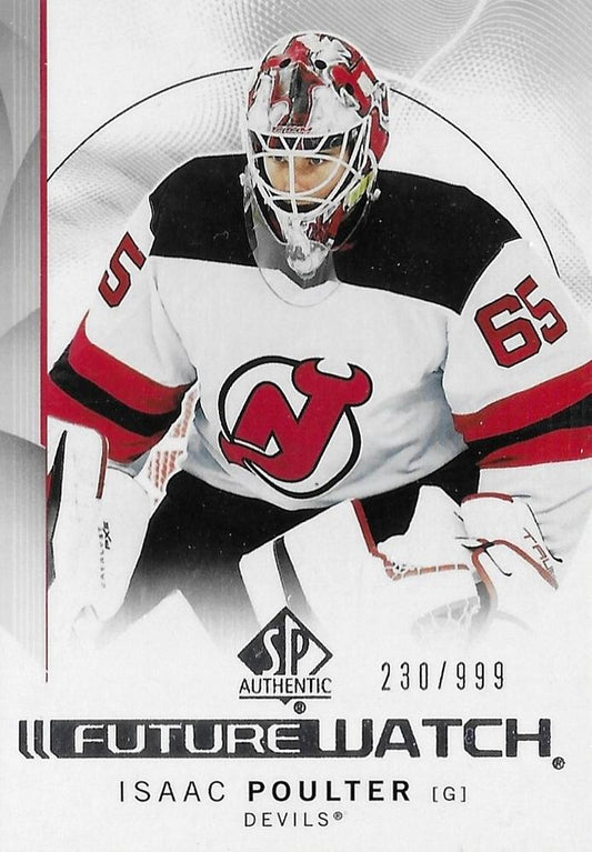 Isaac Poulter #192 New Jersey Devils | 2024-25 SP Authentic | NHL Trading Card
