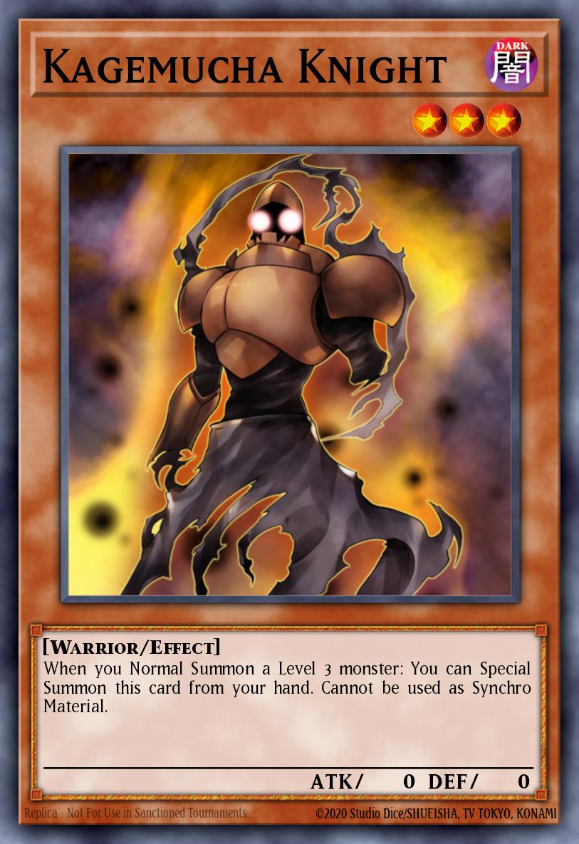 knight yugioh cards Kagemucha Knight - MGED-EN131 Rare