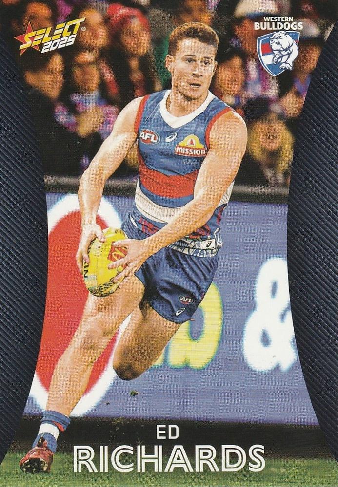 Ed Richards #194 Western Bulldogs | 2025 Select AFL Footy Stars | Trading Card