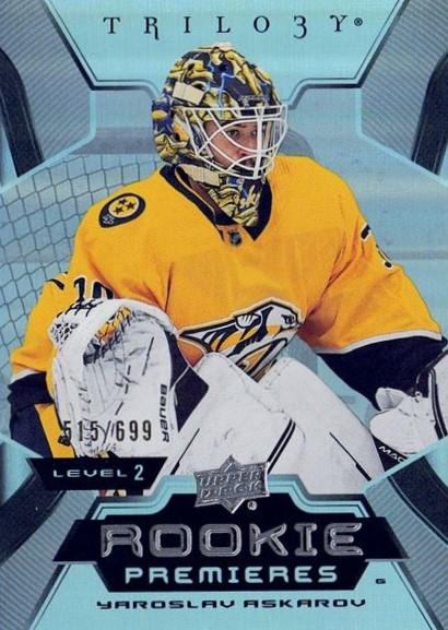 Yaroslav Askarov #195 Nashville Predators | 2023-24 Upper Deck Trilogy | NHL Trading Card