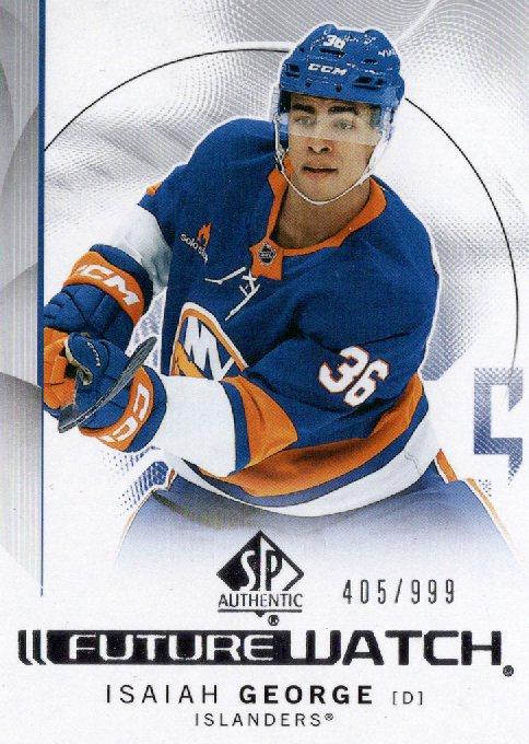 Isaiah George #197 New York Islanders | 2024-25 SP Authentic | NHL Trading Card