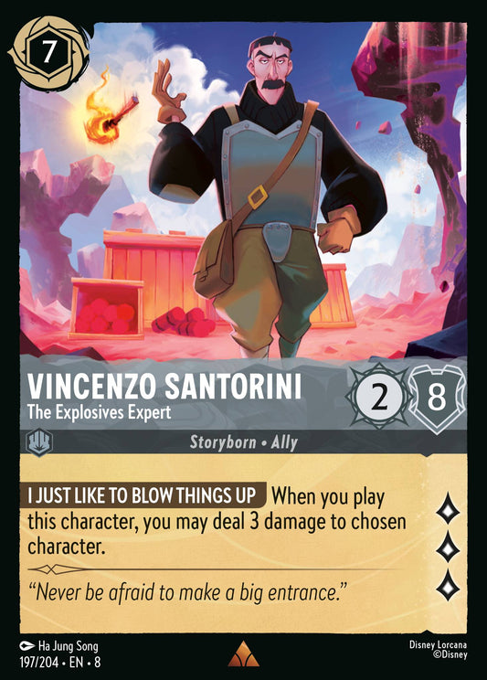 Vincenzo Santorini - The Explosives Expert