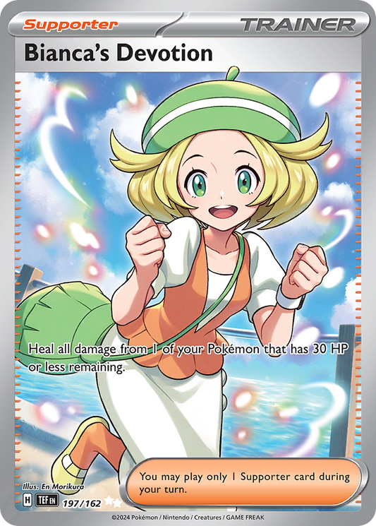 Bianca's Devotion 197/162 Ultra Rare | Temporal Forces | Pokemon Card