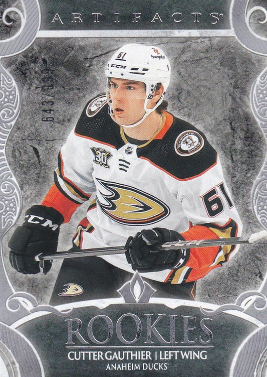 Cutter Gauthier #199 Anaheim Ducks | 2024-25 Upper Deck Artifacts | NHL Trading Card